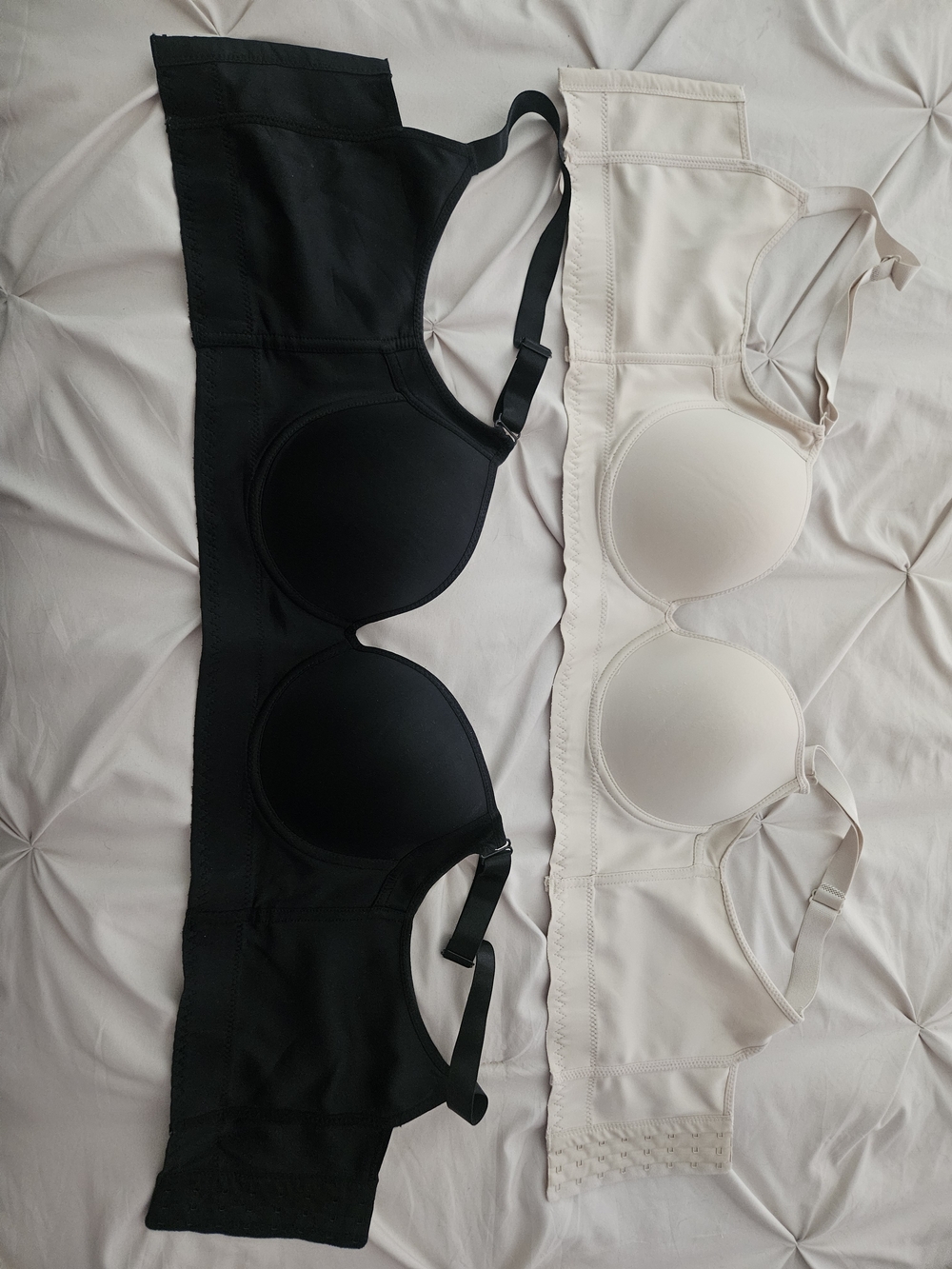 Everyday T-Shirt Bra - Black and Cream